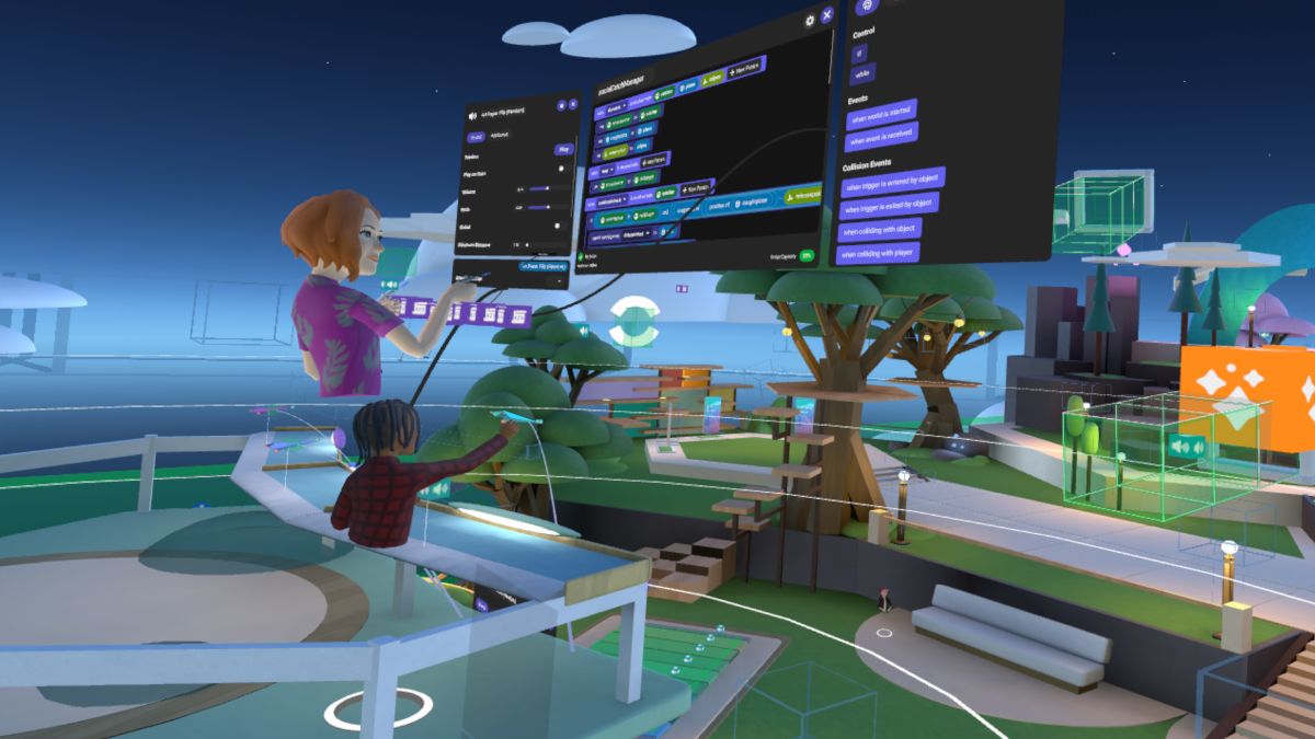 Virtual Reality Event Meta